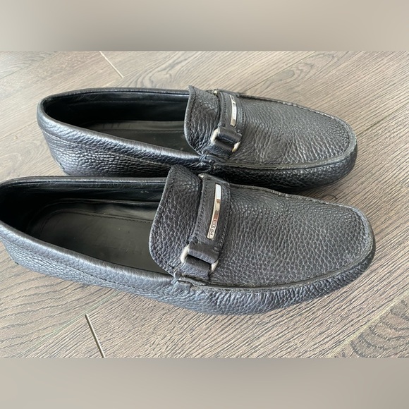 Prada black leather slip on - Picture 3 of 3